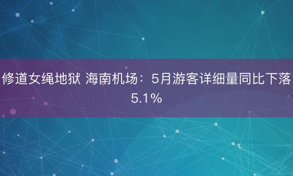 修道女绳地狱 海南机场：5月游客详细量同比下落5.1%